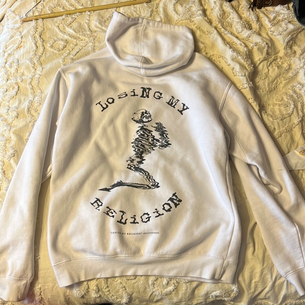 Losing my religion, hoodie sweatshirt, excellent condition size large
